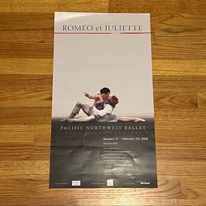 Pacific Northwest Ballet Romeo et Juliette poster